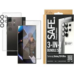PanzerGlass SAFE by Set Case + Protective Film + Camera Protector for Samsung Galaxy S24 Ultra - (PAN000662-0)