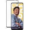 PanzerGlass SAFE by Ultra-Wide Fit Tempered Glass on Realme C55 - with Black Frame - (PAN000525-0)