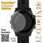 PanzerGlass Screen Protector for Samsung Galaxy Watch 3 34mm / Garmin Forerunner 645 / 645 Music / Fossil Q Venture Gen 4 / Skagen Falster 2 - (PAN000075-0)