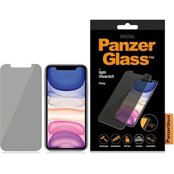 PanzerGlass Standard Fit tempered glass privatized for iPhone XR/11 - (PAN000451-0)