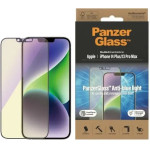 PanzerGlass Ultra-Wide Fit Antibacterial Tempered Glass with Blue Light Filter and Positioner for iPhone 14 Plus / 13 Pro Max - (PAN000403-0)