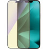 PanzerGlass Ultra-Wide Fit Antibacterial Tempered Glass with Blue Light Filter and Positioner for iPhone 14 Plus / 13 Pro Max - (PAN000403-0)
