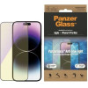 PanzerGlass Ultra-Wide Fit Antibacterial Tempered Glass with Blue Light Filter and Positioner for iPhone 14 Pro Max - (PAN000404-0)
