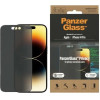 PanzerGlass Ultra-Wide Fit Tempered Glass Antibacterial Privacy with Positioner for iPhone 14 Pro - (PAN000384-0)