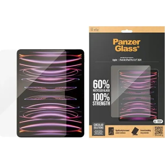 PanzerGlass Ultra-Wide Fit tempered glass for iPad Air 12.9 2024 / iPad Pro 2024 12.9 - (PAN000699-0)