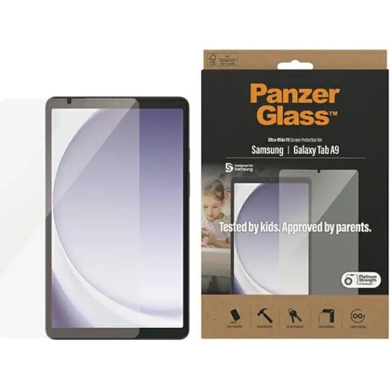 PanzerGlass Ultra-Wide Fit tempered glass for Samsung Galaxy Tab A9 - (PAN000599-0)