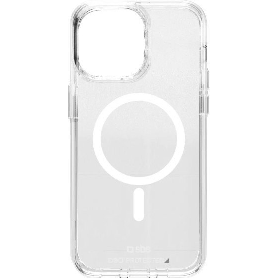SBS Extreme Mag D3O MagSafe Case for iPhone 16 Pro Max - Transparent - (TED3OMAGCOVIP1667P)