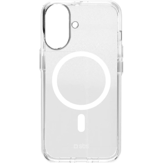 SBS Extreme Mag D3O MagSafe iPhone 16 Case - Transparent - (TED3OMAGCOVIP1661)