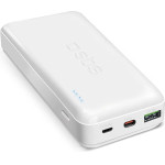 SBS Powerbank 20000 mAh 20W Power Delivery with MicroUSB, USB-C, USB-A - white - (TTBB20000PD20W)