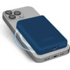 SBS Powerbank 5000 mAh compatible with MagSafe - blue - (TEBB5000MAG1CB)