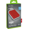 SBS Powerbank 5000 mAh compatible with MagSafe - red - (TEBB5000MAG1CR)