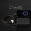 SBS TECABLETISSUETCK USB-C - USB-C 1.5m 60W braided cable - black - (TECABLETISSUETCCK)