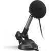 SBS Telescopic smartphone holder with inductive charger with suction cup, compatible with MagSafe - black - (TESUPPMAG15WLONGARM)