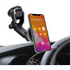SBS Telescopic Smartphone Holder with Wireless Charger, MagSafe Compatible, for Windshield and Dashboard - Black - (TESUPMAGEXTWIR15W)