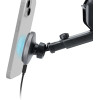 SBS Telescopic Smartphone Holder with Wireless Charger, MagSafe Compatible, for Windshield and Dashboard - Black - (TESUPMAGEXTWIR15W)