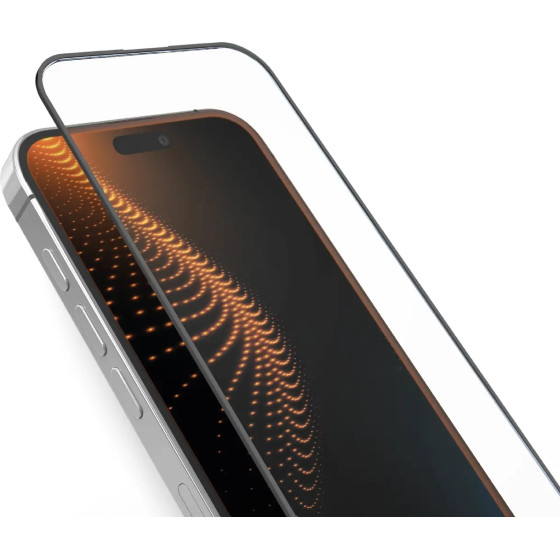 SBS Tempered Glass D3O with frame for iPhone 15 Pro / Pro Max - (TED3OCAMGLIP15P)