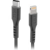 SBS USB-C - Lightning cable 1m - black - (TECABLELIGTC1K)
