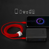 SBS USB-C - USB-C 1.5m 60W Braided Cable - Red - (TECABLETISSUETCCR)
