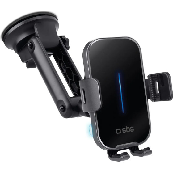 SBS 15W Wireless Charger Holder - Black - (TESUPEXTWIR15W)