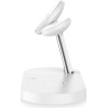Tech-Protect A12 3in1 MagSafe Inductive Charger for Smartphone/Headphones/Smartwatch - White - (18765-0)