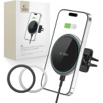 Tech-Protect A2 Car Phone Holder with MagSafe 15W Inductive Charger for Air Vent - Black - (21765-0)