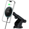 Tech-Protect A2 Car Phone Holder with MagSafe 15W Inductive Charger for Cockpit - Black - (21766-0)