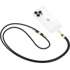 Tech-Protect C2S Rope Crossbody Strap Leash - Black - (26058-0)