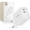 Tech-Protect C35W charger 2x USB-C PD 35W - white - (23901-0)