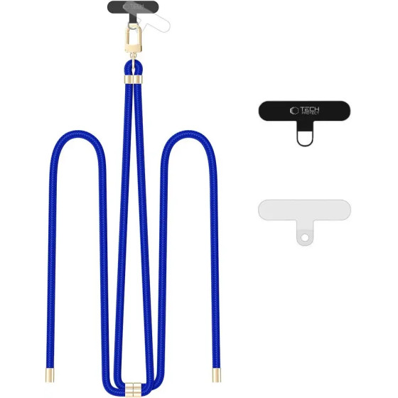 Tech-Protect C7S Rope Crossbody Strap Leash - Blue - (26721-0)