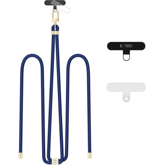 Tech-Protect C7S Rope Crossbody Strap Leash - Blue - (26745-0)