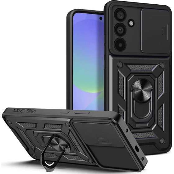 Tech-Protect CamShield Pro Case for Samsung Galaxy A36 5G - Black - (27465-0)