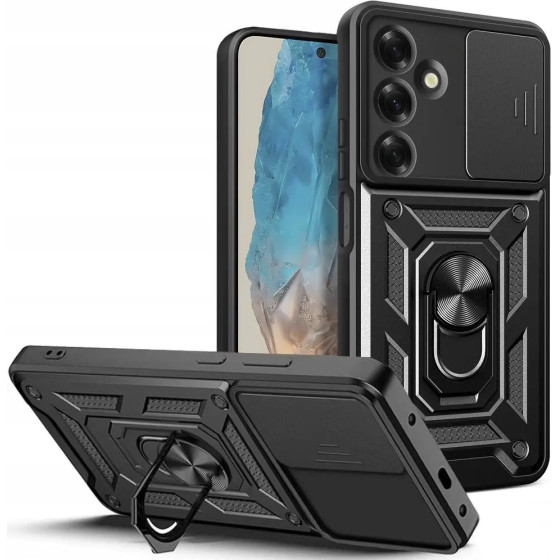 Tech-Protect Camshield Pro Case for Samsung Galaxy M35 5G - Black - (25755-0)
