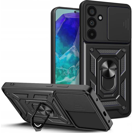 Tech-Protect CamShield Pro Case for Samsung Galaxy M55 5G - Black - (25169-0)
