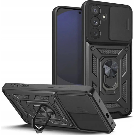 Tech-Protect CamShield Pro Case for Samsung Galaxy S24 FE - Black - (26623-0)