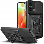 Tech-Protect CamShield Pro Case for Xiaomi Redmi 12C - Black - (23175-0)