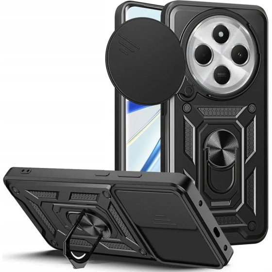 Tech-Protect CamShield Pro Case for Xiaomi Redmi 14C / Poco C75 - Black - (26509-0)