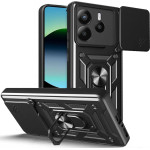 Tech-Protect CamShield Pro Case for Xiaomi Redmi Note 14 5G - Matte Black - (27283-0)
