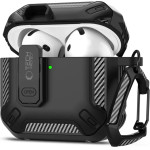 Tech-Protect Carbonox Case for AirPods 4 - Black - (26683-0)