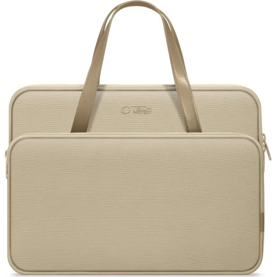 Tech-Protect Carrying Bag for 13-14 Laptop - Beige - (27293-0)