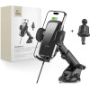 Tech-Protect CM15W-V1 Car Phone Holder with 15W Inductive Charger for Cockpit/Air Vent - Black - (23460-0)