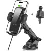 Tech-Protect CM15W-V1 Car Phone Holder with 15W Inductive Charger for Cockpit/Air Vent - Black - (23460-0)