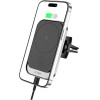 Tech-Protect CW19 MagSafe magnetic car holder with 15W inductive charger for air vent - black - (18721-0)