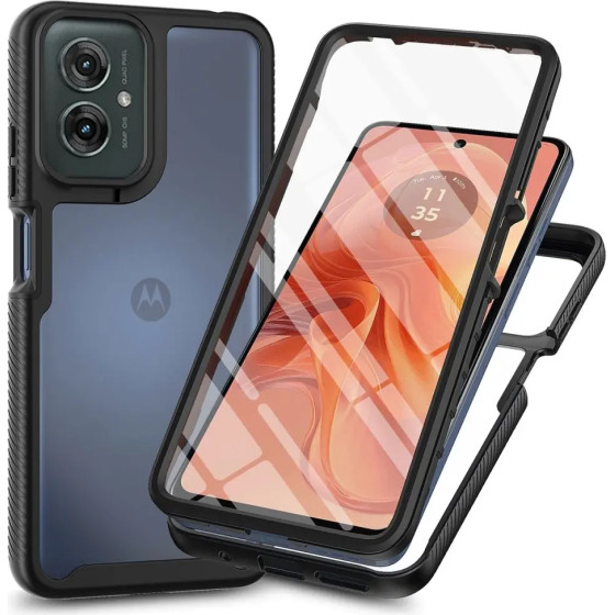 Tech-Protect Defense Case for Motorola Moto G55 5G - Black - (27312-0)