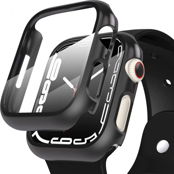 Tech-Protect Defense360 Case for Apple Watch 7 / 8 / 9 (45mm) - Black - (19929-0)