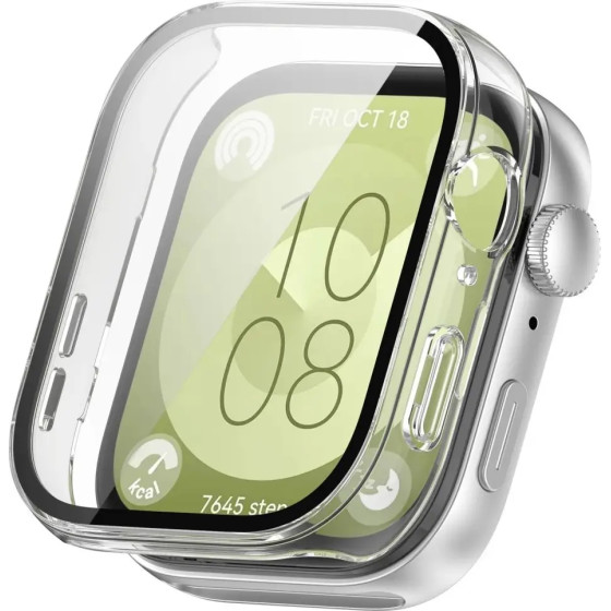 Tech-Protect Defense360 Case for Huawei Watch Fit 3 - Transparent - (25372-0)