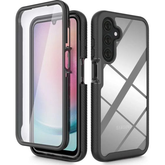 Tech-Protect Defense360 Case for Samsung Galaxy A25 5G - Black - (24891-0)