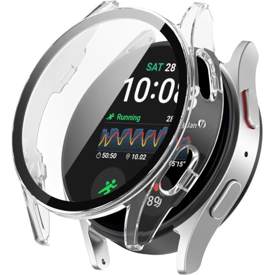 Tech-Protect Defense360 Case for Samsung Galaxy Watch 7 (40mm) - Transparent - (25770-0)