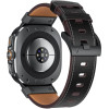 Tech-Protect Delta Pro Leather Strap for Samsung Galaxy Watch Ultra (47mm) - Black - (26259-0)