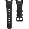 Tech-Protect Delta Pro Leather Strap for Samsung Galaxy Watch Ultra (47mm) - Black - (26259-0)