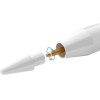 Tech-Protect Digital Magnetic Stylus Pen 2 Magnetic for iPad Tablet - White - (20994-0)